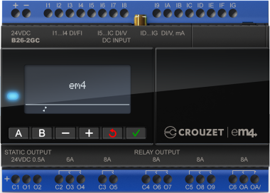 Automate em4 crouzet automate connecte