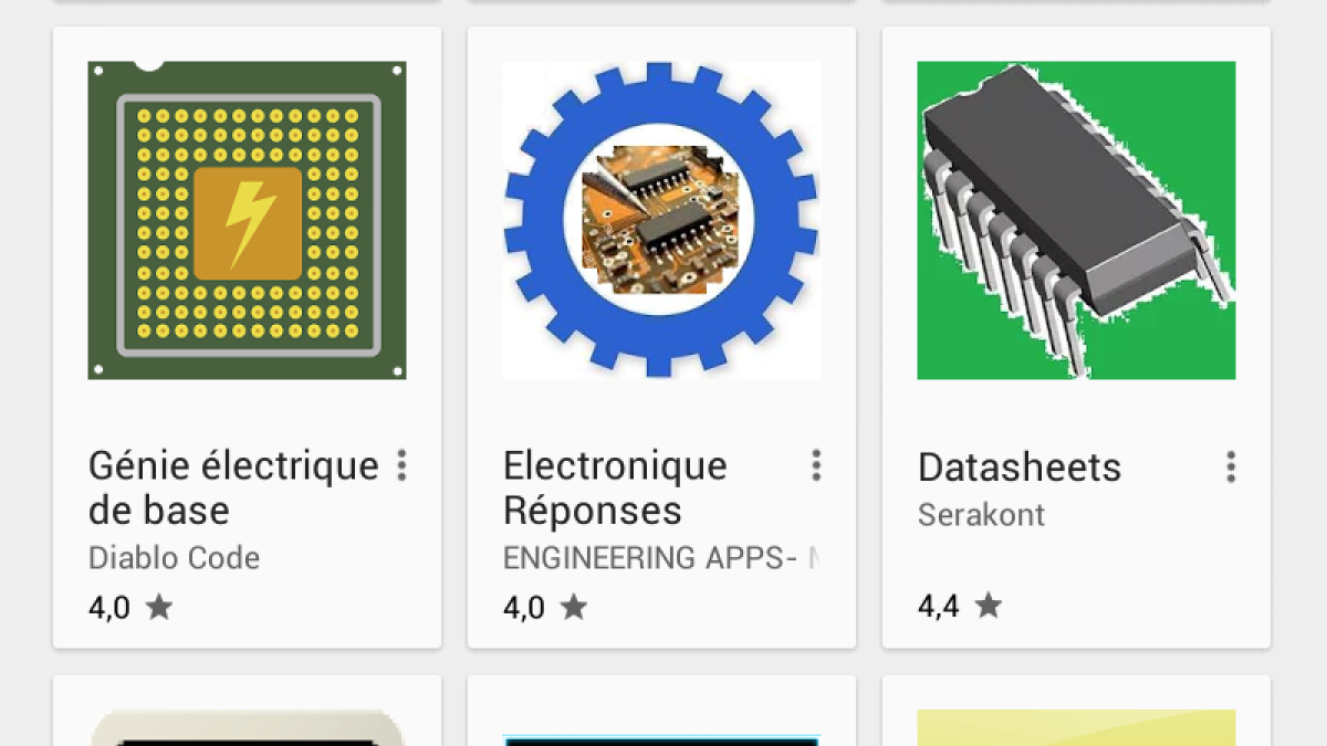 10 applications Android pour apprendre l'électricité