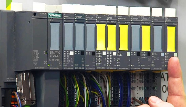 Cablage automate programmable siemens 1