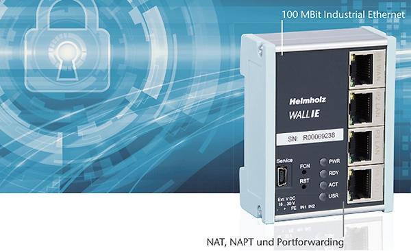 Helmholz lance son Brigde pour l'ethernet industriel Wall IE