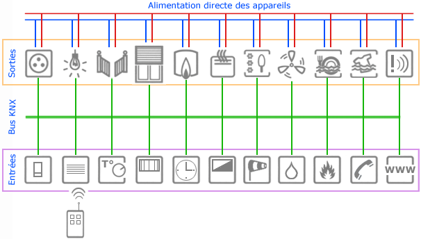 Topologie bus eib