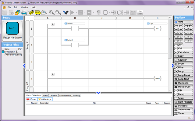 Vbuilder ace automation